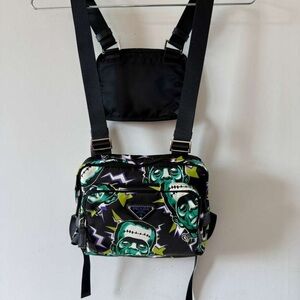 Prada x Frankenstein Chest Harness ☠️🎬🎥**Rare Collaboration**